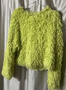 Fuzzy Green Top