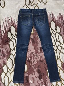 Dark Blue Denim Jeans