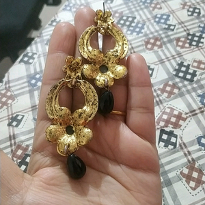 heavy earrings