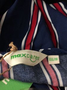 Navy Blue Strips Casual Dress(Women’s)