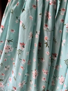 Cute Floral Dress with Suspenders