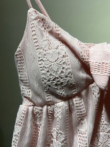 Pink Lace Top