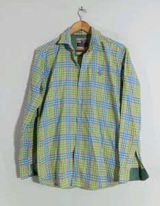 Mufti Tricoloured Checks Shirt (Men)