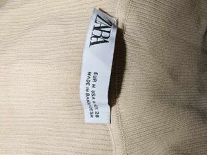 Zara Sleeveless Turtleneck Top