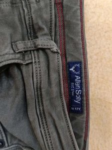 Allen Solly Grey Denim Jeans