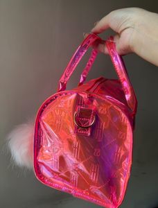 Hamster London Holographic Duffle Bag