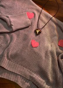 coolest y2k see-through knitted sweater