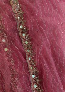 New Saree Pink Color