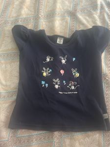 Combo of 6 t shirt for girls