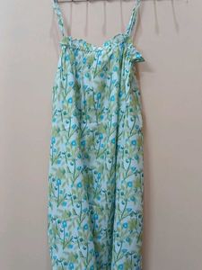 Floral Print Slip Dress