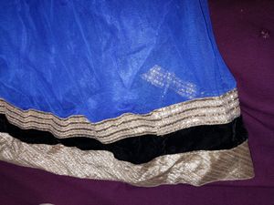 Girls Blue Partywear / Festive Dress