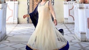 Anarkali With Jacket (shrug)