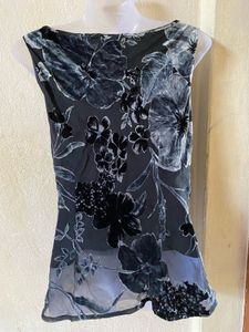 Y2K Cowl Neck Top