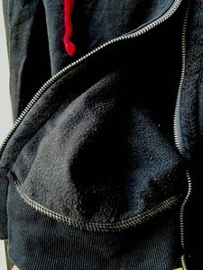 Navy Blue Zip-Up Hoodie for women