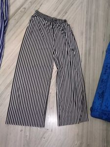 Two Striped Flared Pants
