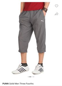 PUMA Short Pant Track Black Solid(UNISEX)