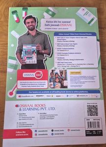 OSWAAL 19 Years NEET UG Previous Solved Paper 2025