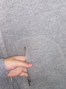 Korean Brand Grey Wollen Sweater