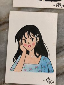 Aesthetic Character Paintings SET OF 12💗