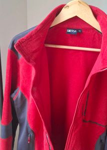 FILA Red Fleece Jacket