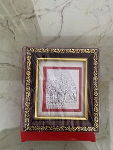 999 Silver Framed Religious  God Sivan Family