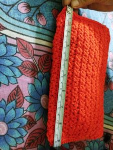 Crochet Hand knitted Purse.