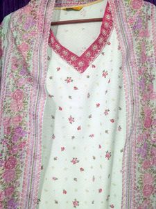 Floral Print Pant Palazzo Kameez Set