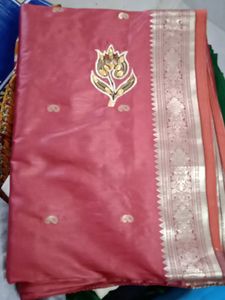 Kalamakari Jerry Work Saree