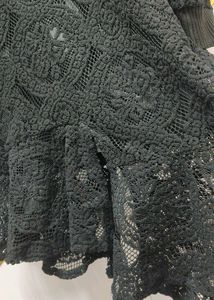 Elegant Black Lace Dress