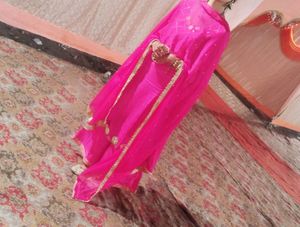 Elegant Pink Kurta Sharara Set