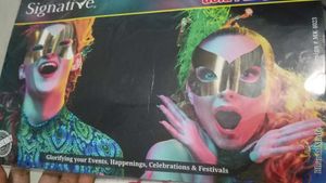 Gold Party Masks