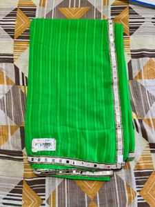 Vibrant Mirrorwork Saree 2pc Combo