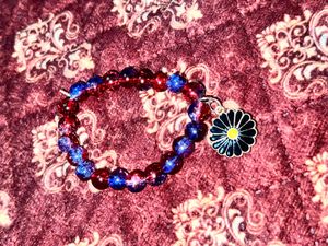 Colorful Heart Bead Bracelet Set Of 8