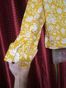 Printed Yellow Top