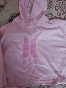 BTS pink Hoodie