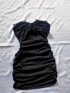 Black corset Mini Dress