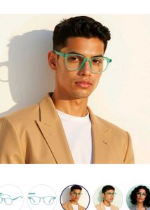 Hustlr Ocean Blue Zero Power Glasses