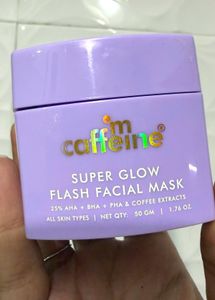 M Caffeine Flash Facial Mask
