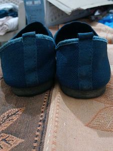 Blue Metro Memory Foam Slip-On Shoes