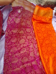 OrangeSaree 🥳VeryLow Price   Me