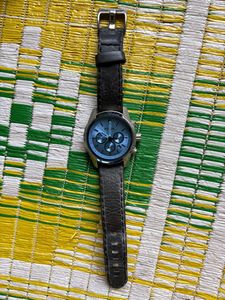 Fossil Watch with Leather Strap