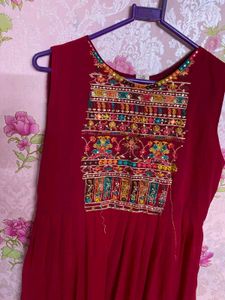 Long Maxi Dress With Jacket
