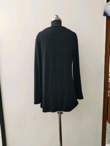 plus size Printed Long Sleeve Top