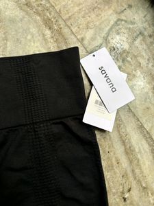 Savana Black Gym Shorts