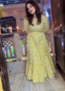 Yellow Ethnic Gown