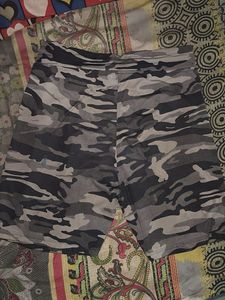 Camo Print Shorts