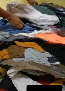 Thrifted Cropped Light Blue Hoodie