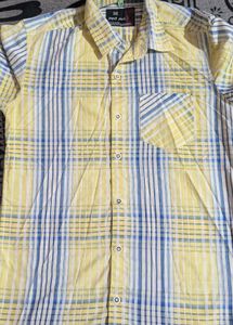 Stripe Semi Formal Full Sleeves Shirt For Men