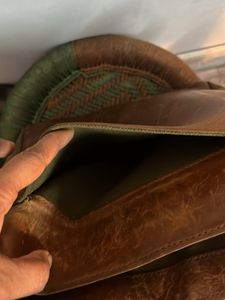 Collector’s Leather Bag With Artwork