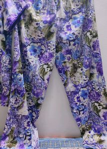 Floral Printed Night Dress For Girls